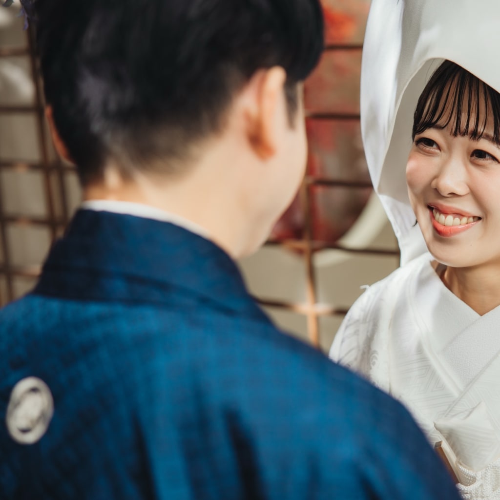 正統派花嫁、白無垢綿帽子のご紹介