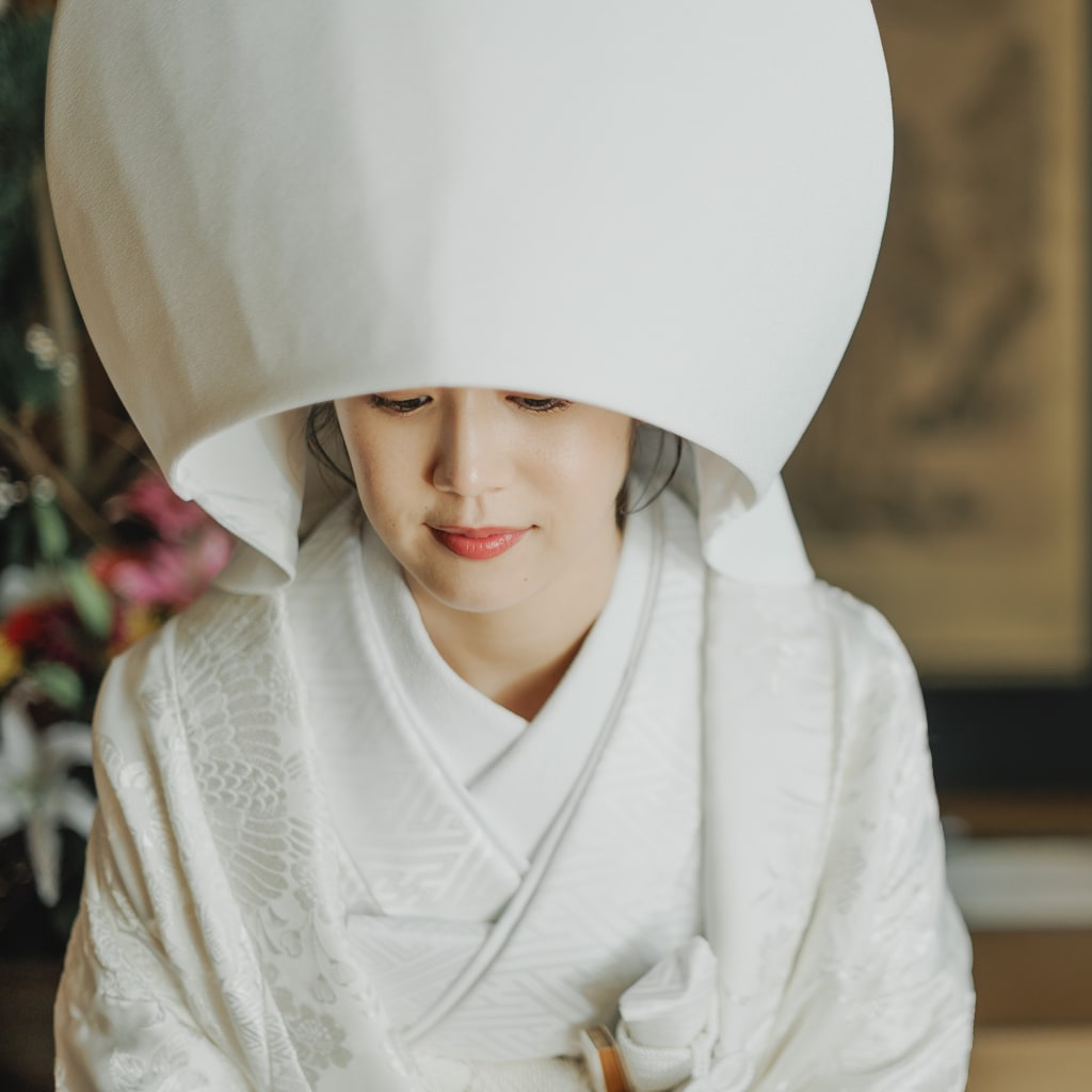 綿帽子の魅力が光る✨旧永山邸での美しいウェディングフォト