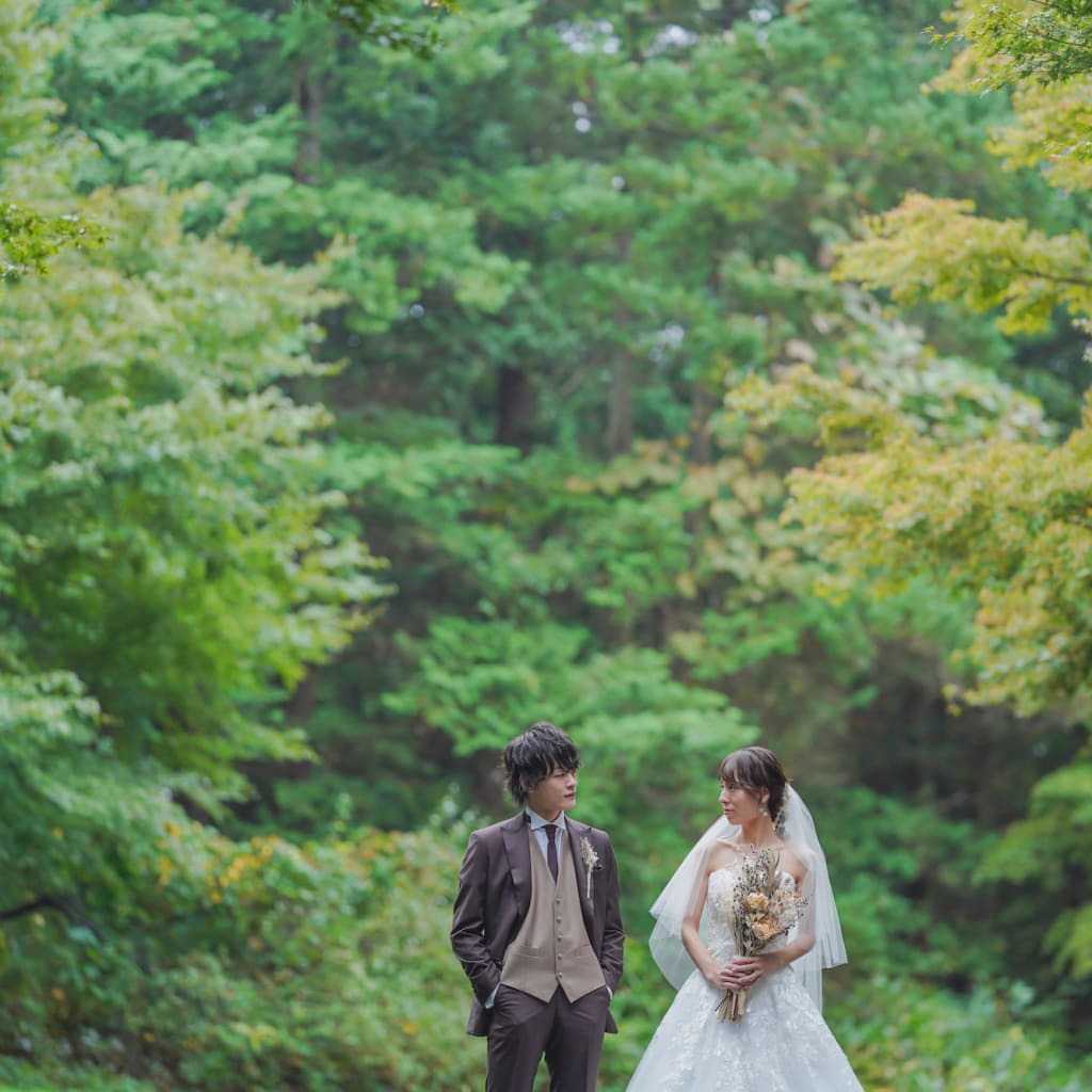 雨の日の昭和記念公園