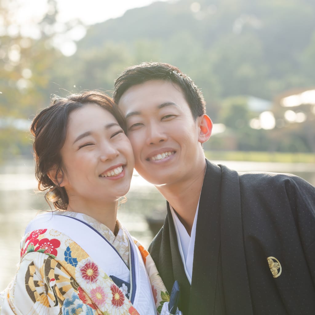 お団子とふたり【三渓園 和装ロケーション】Photo 松本遼平
