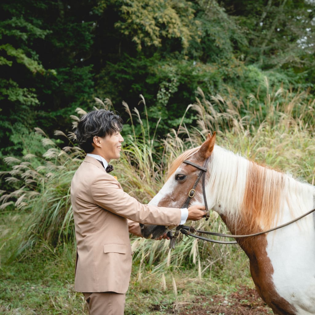 富士で乗馬ロケーションを満喫！