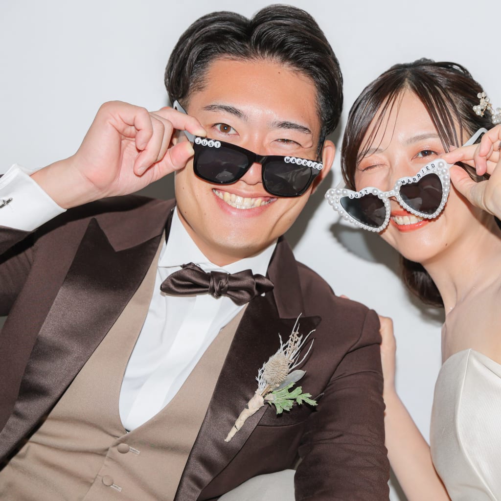 お二人らしさを残した和・洋スタジオ撮影