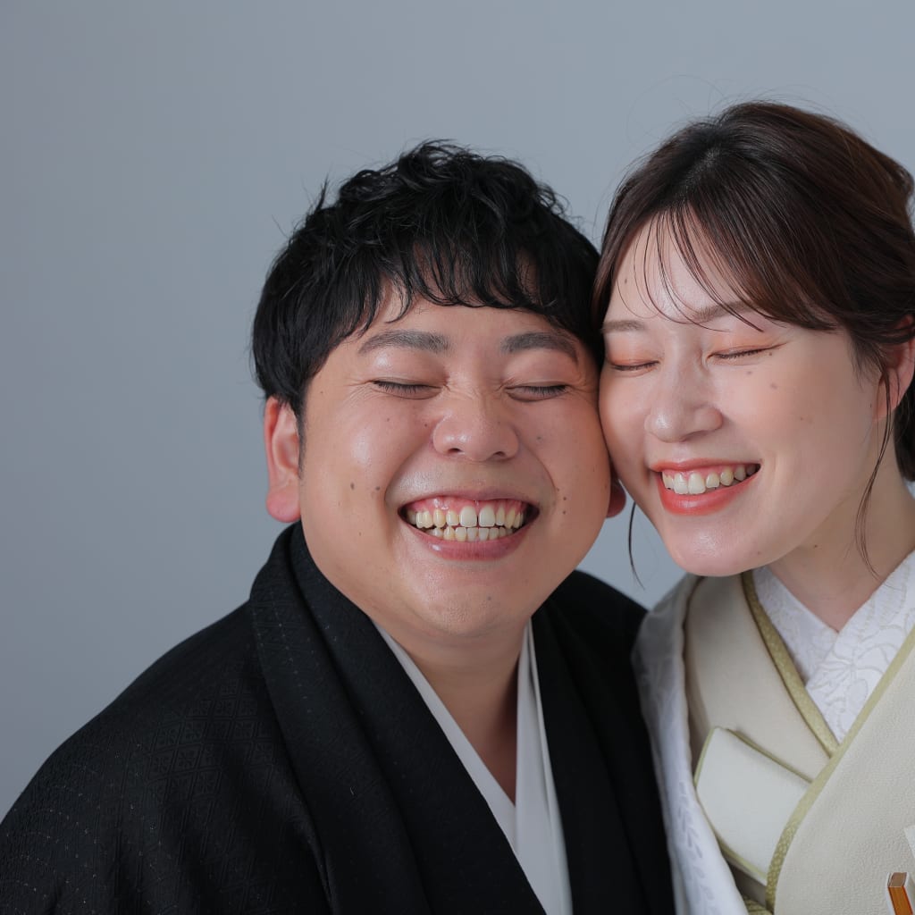 完全無地でお二人らしさを演出！