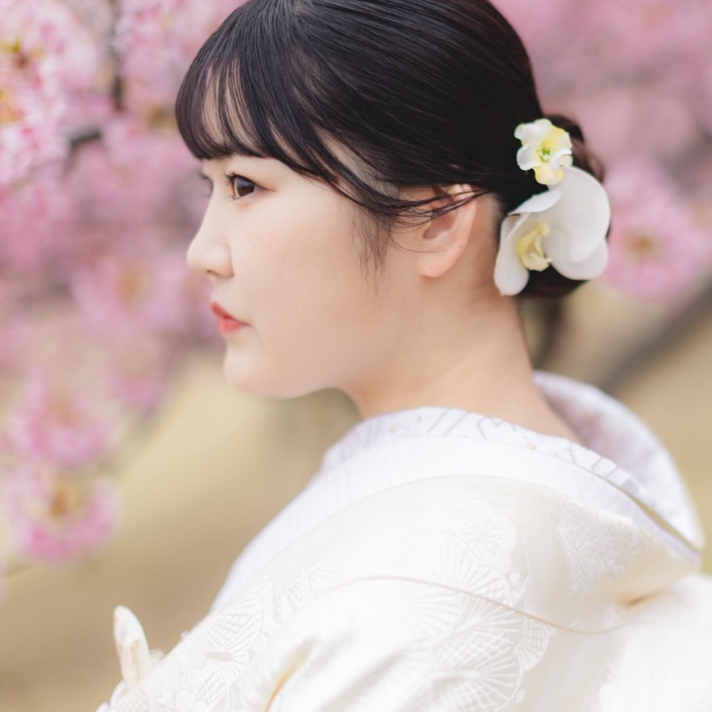 白無垢ヘアスタイル🌸