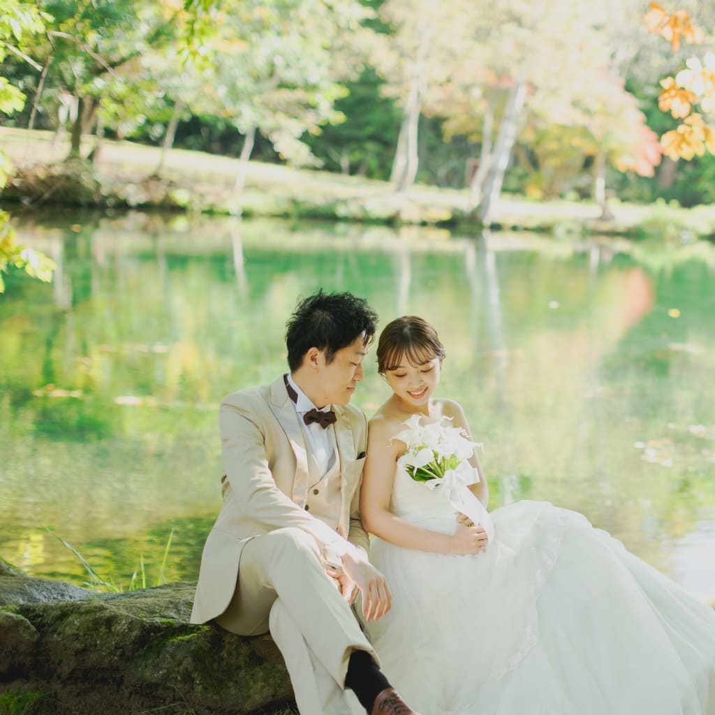 幻想的なウエディングフォトは鳥沼公園がイチ押しです✨
