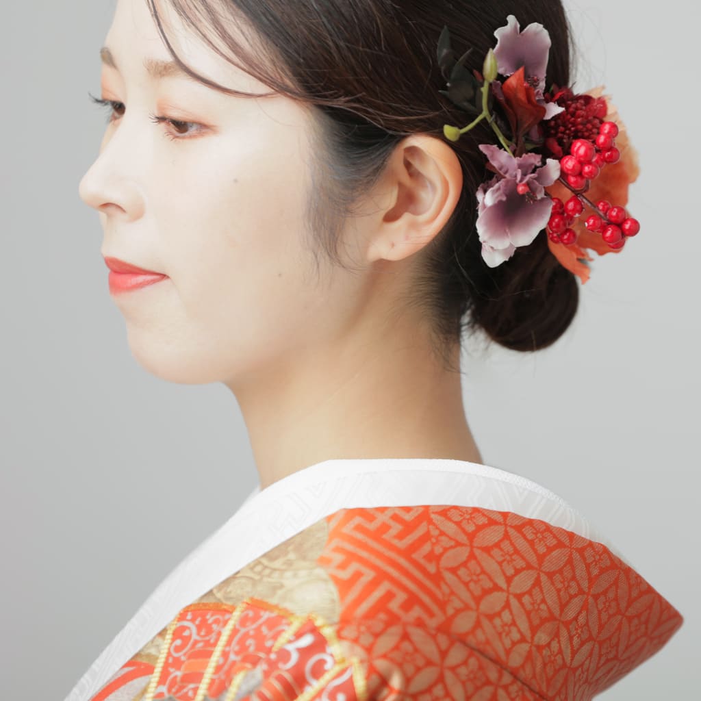 色打掛ヘアスタイル