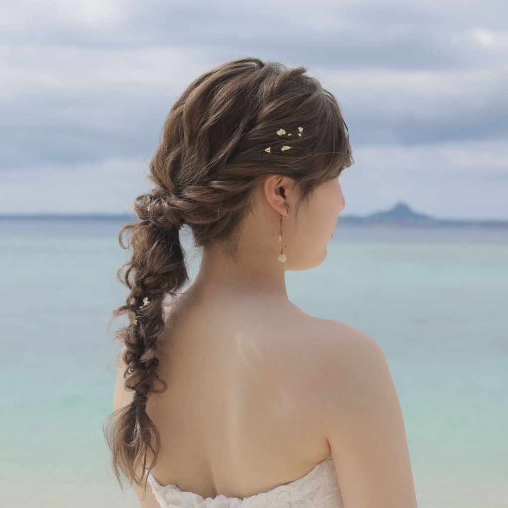 洋装ヘアスタイル