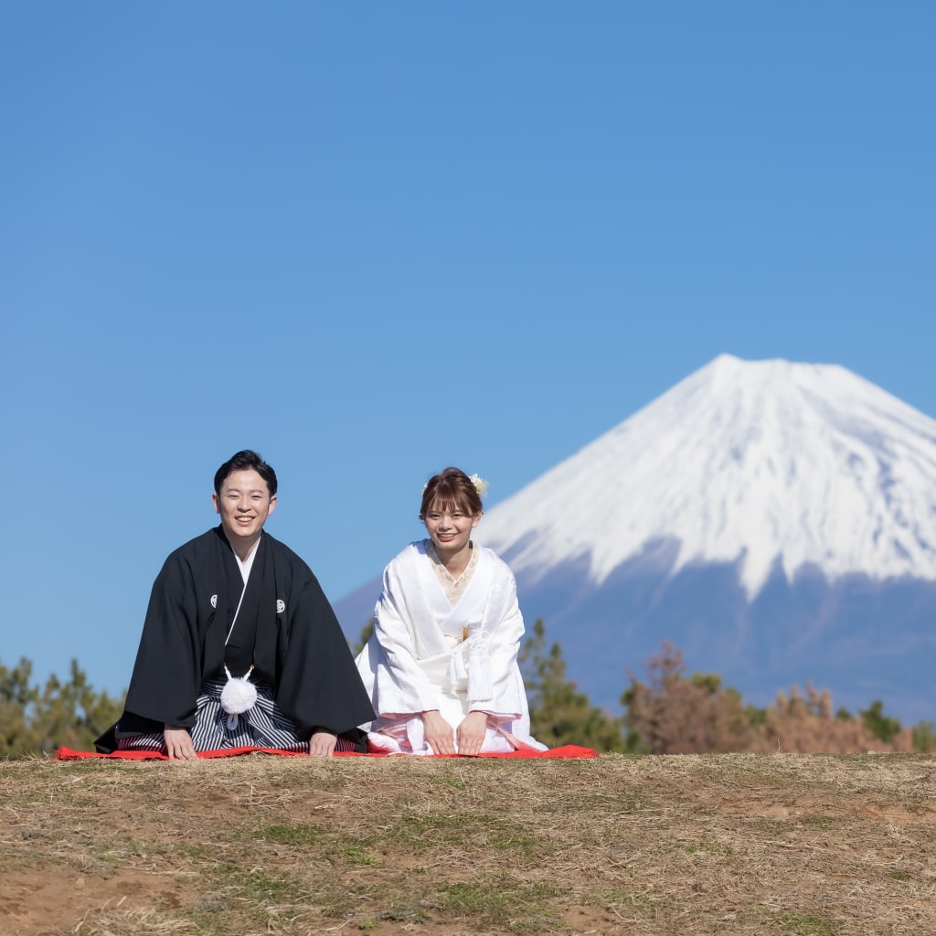 真冬の富士山ロケーションフォト