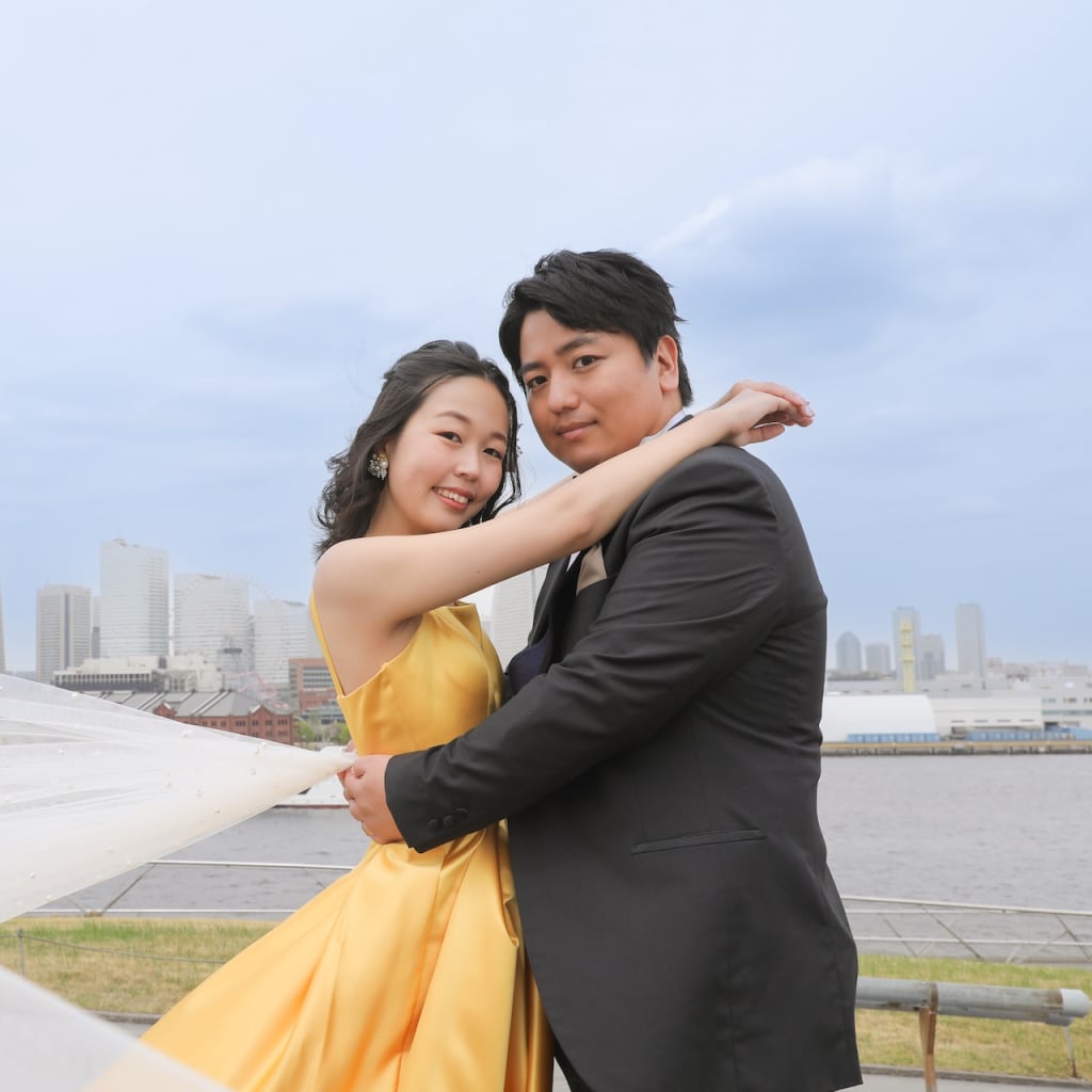 ドレスで彩る大桟橋