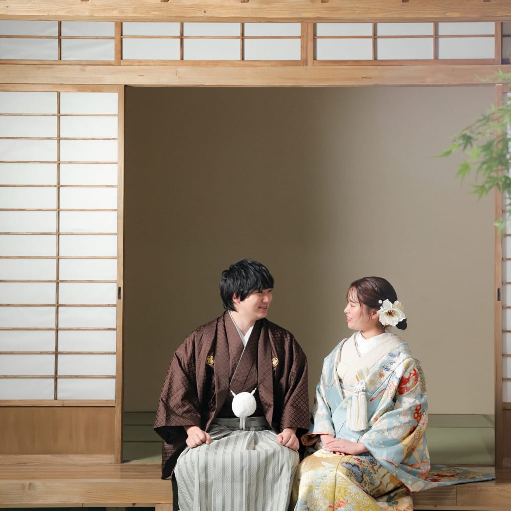 大人気🎵屋内庭園で特別な和装フォトを！