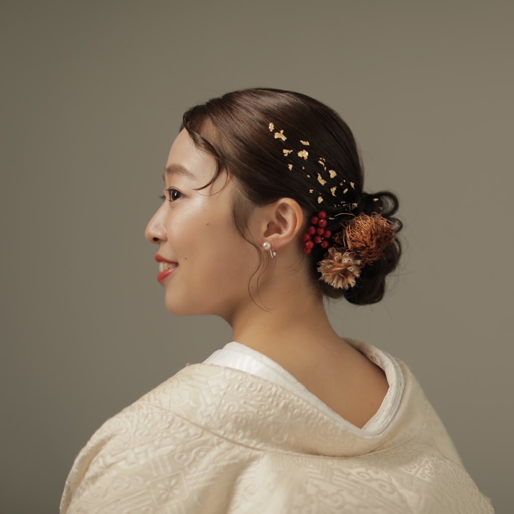 金箔和装ヘアスタイル⭐︎