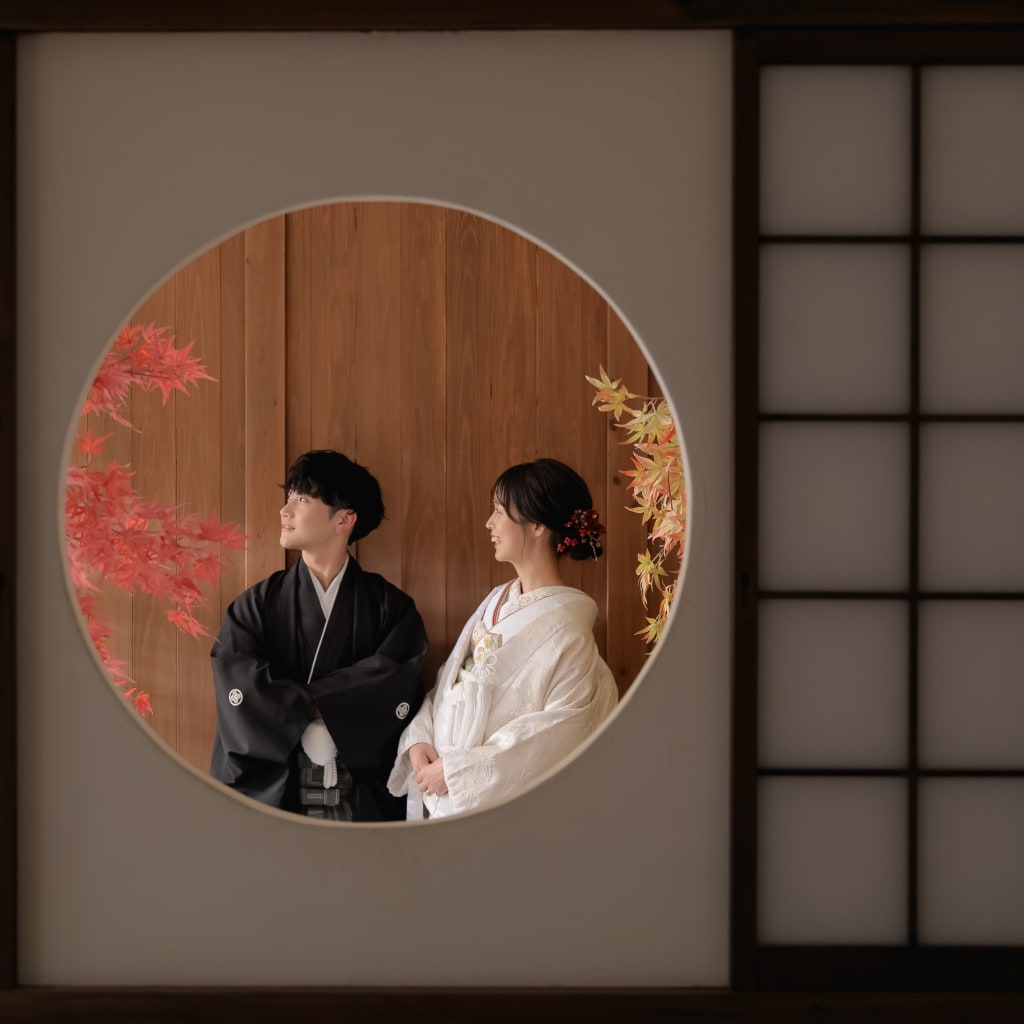 お二人らしいスタジオ撮影！