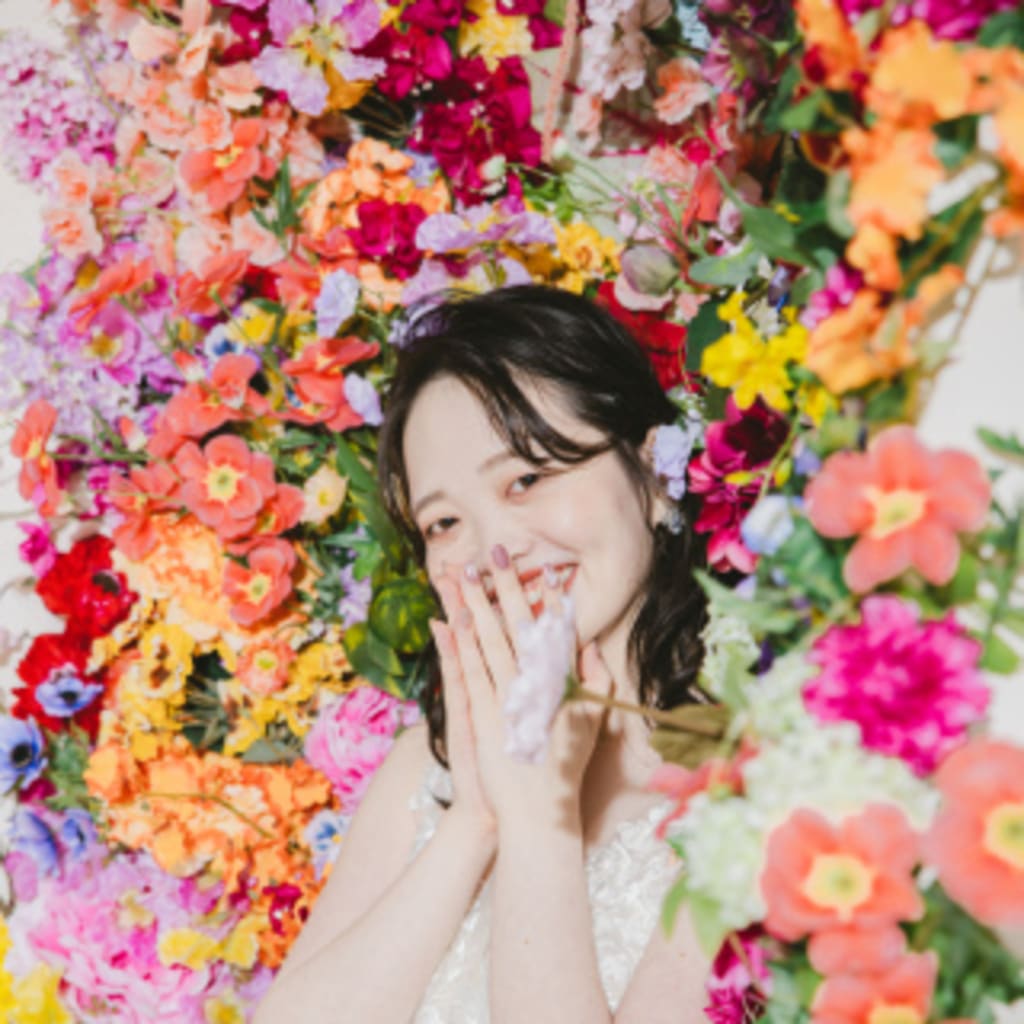 本日はご新婦様のかわいいショットを紹介します！