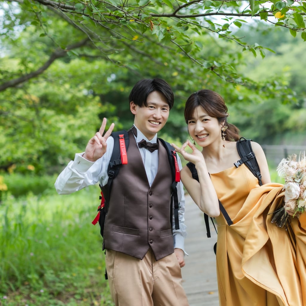 ウェディングドレスもカラードレスも楽しめる撮影📸✨