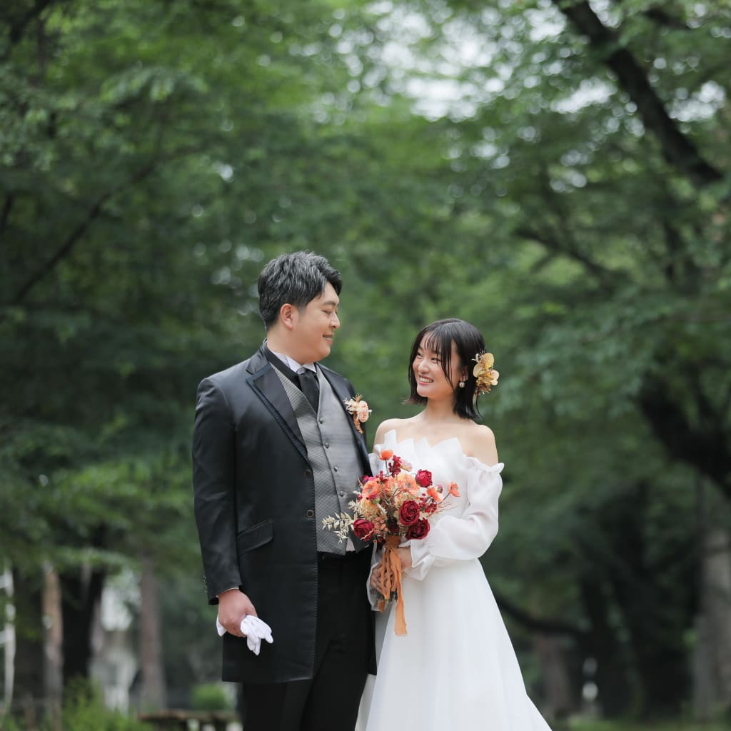 緑の中で撮影。〜大宮公園〜