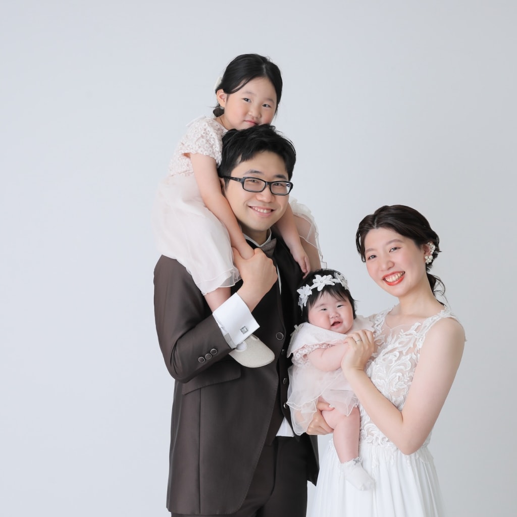 お子様と一緒に撮影！！