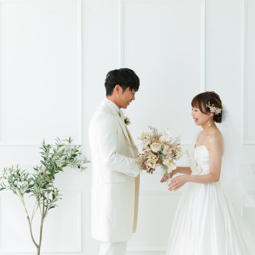 お二人らしく自然な撮影を