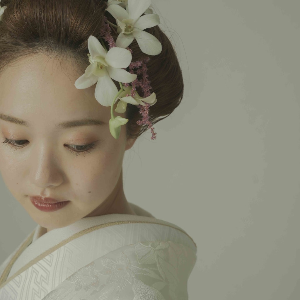 新日本髪アレンジ&角隠し