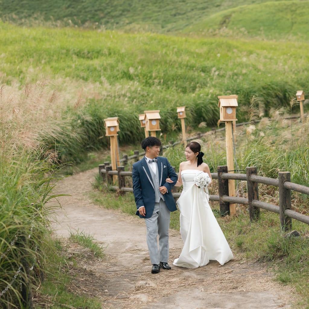 曽爾高原で撮る、自然で大人っぽいロケーションフォト