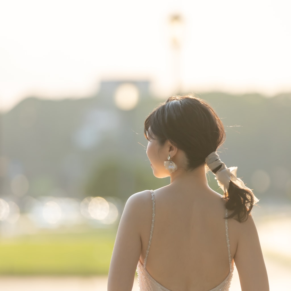 洋装ヘアスタイル