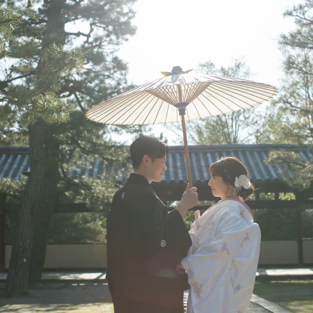 異国情緒あふれるお寺で風情ある撮影を