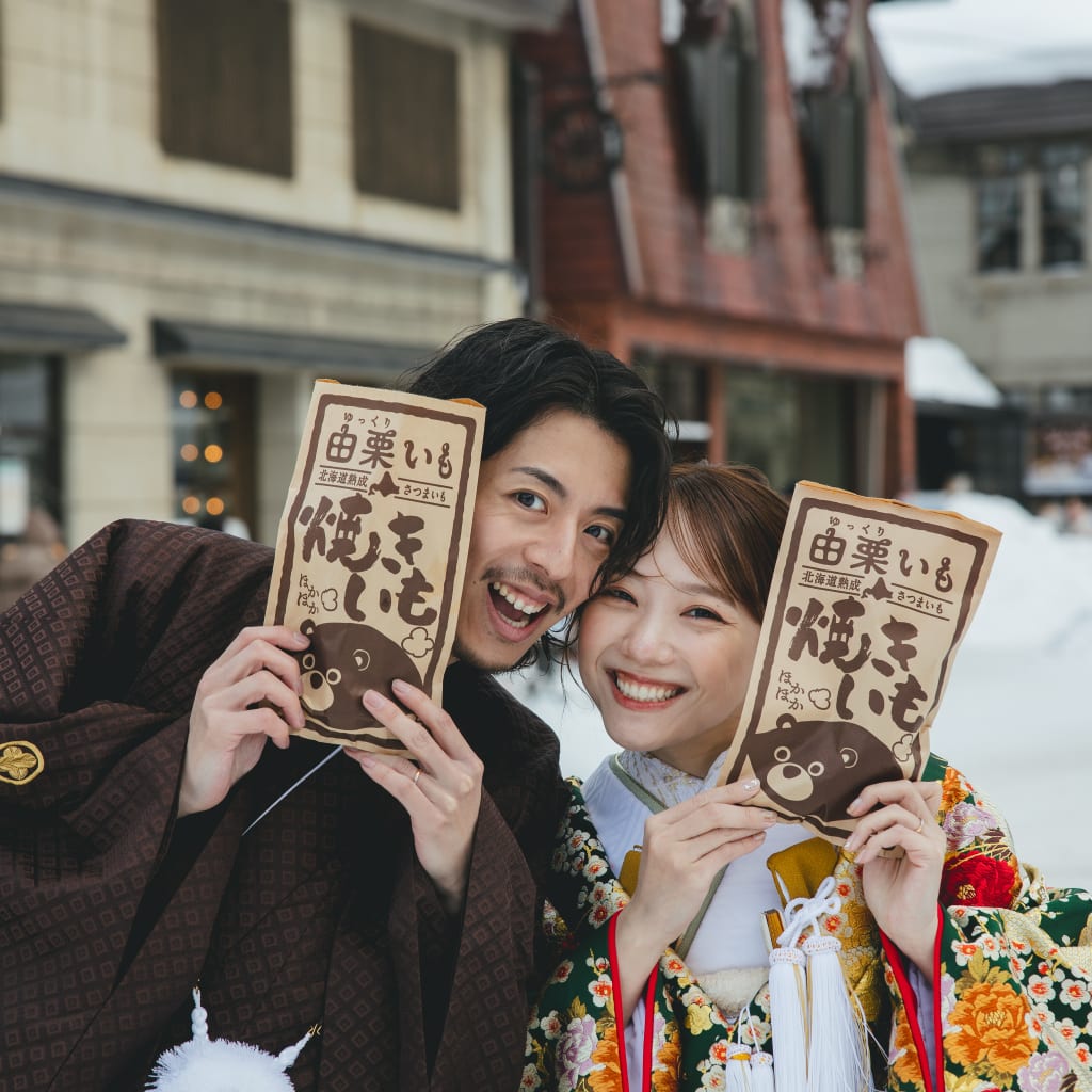 観光も撮影も楽しめる！小樽で和装ロケーション⛄️