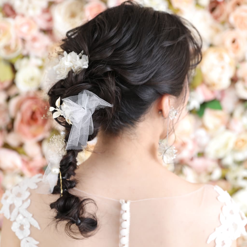 洋装ヘアスタイル