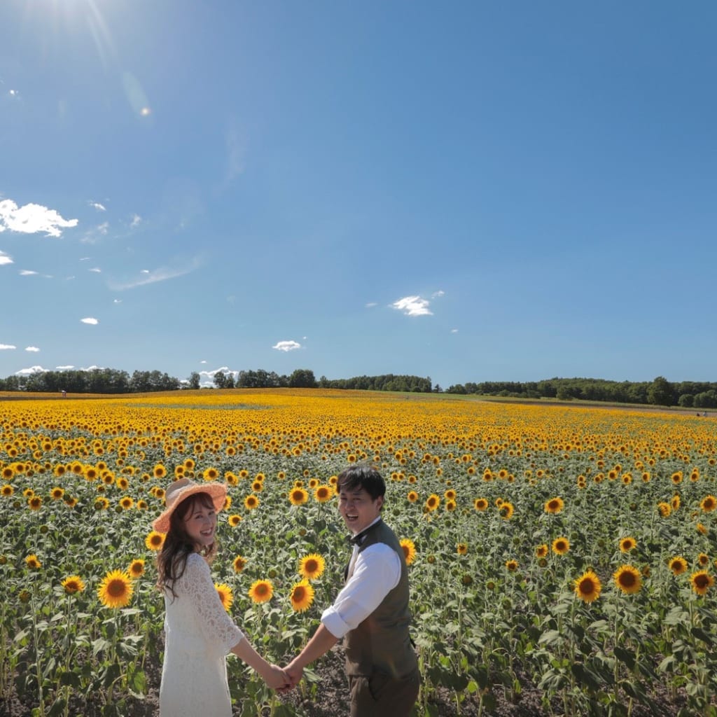 北竜町ひまわりの里