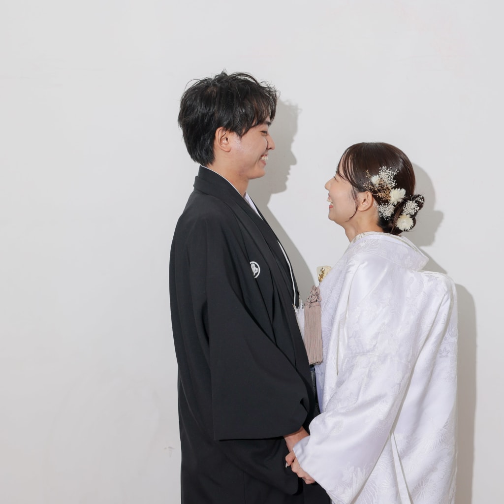 和装も洋装もお二人に合わせて