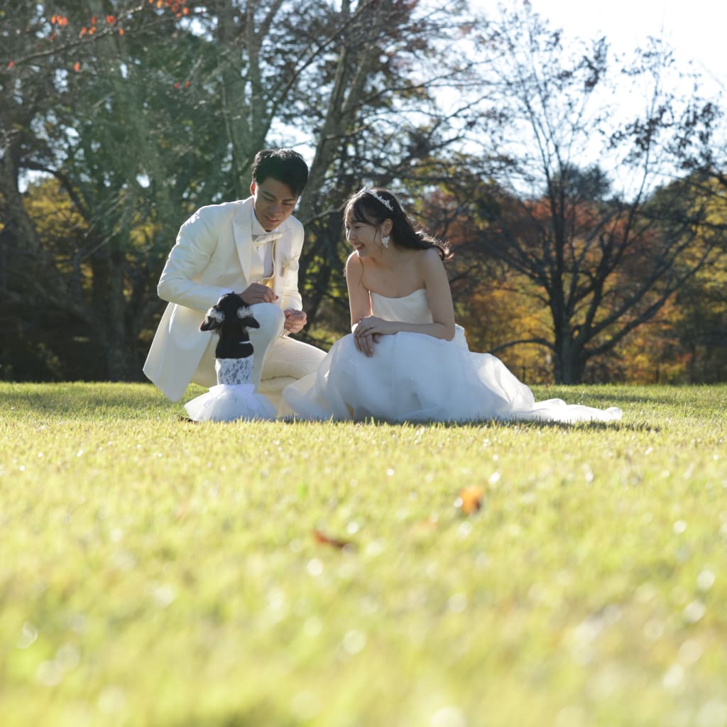 わんちゃんと一緒に🐶🌿