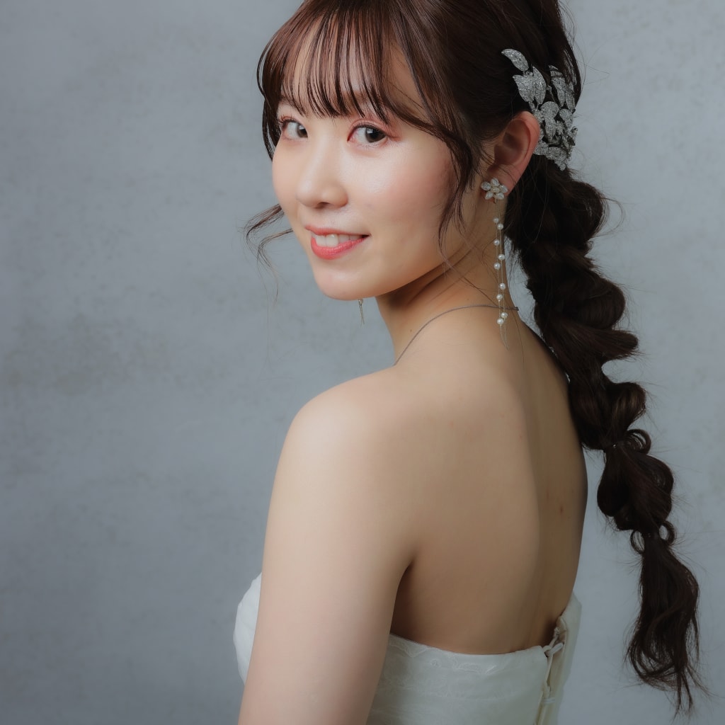 新婦様洋装ヘアアレンジ