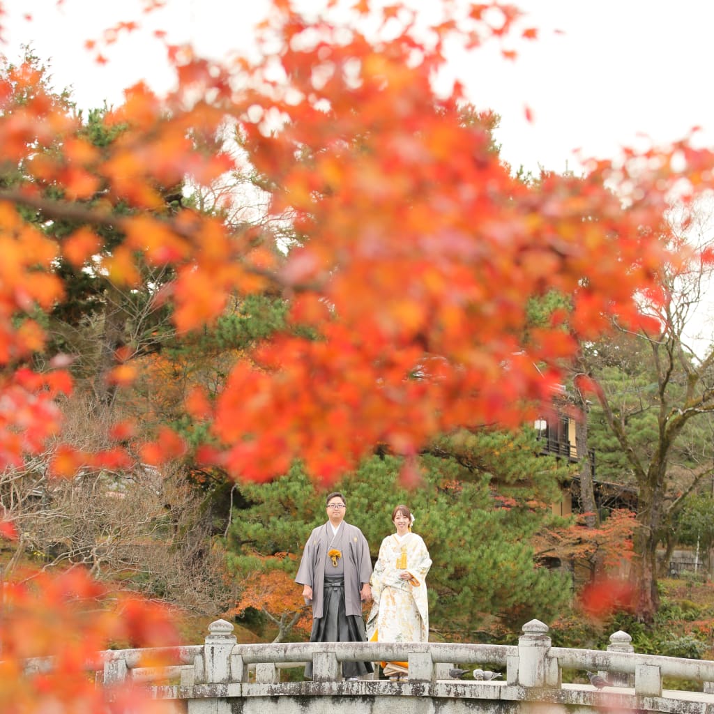 紅葉も綺麗な円山公園ロケーションプラン