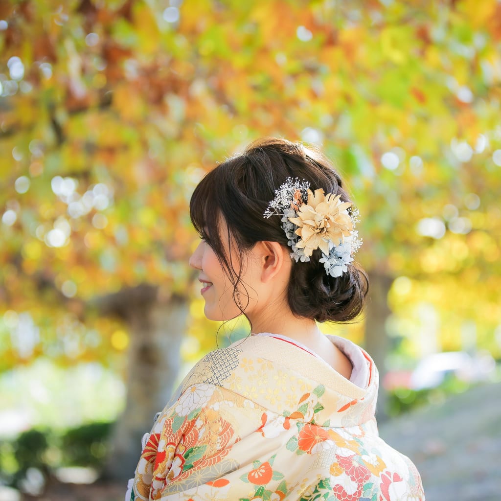 和装ヘアバリエーション