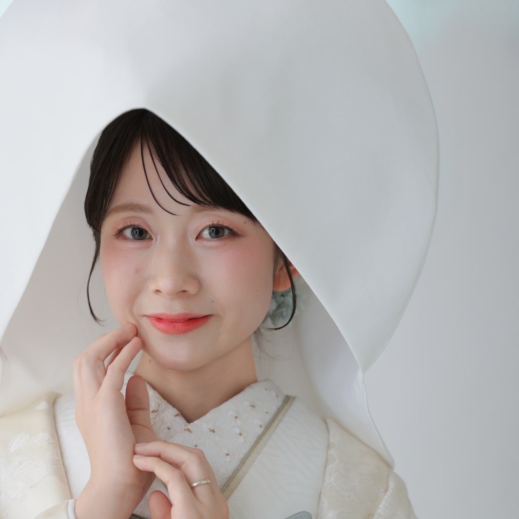 和装花嫁の憧れの綿帽子で叶える和装フォト