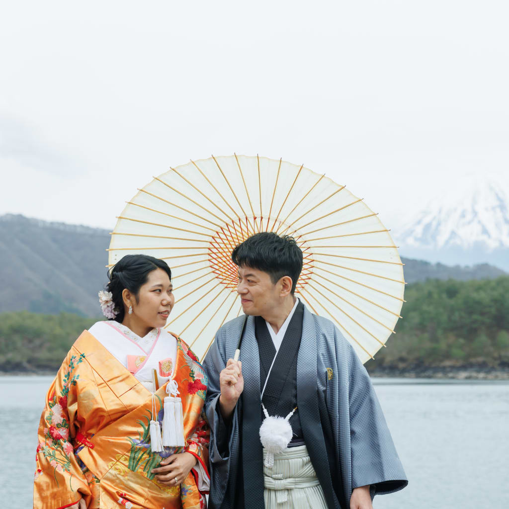 富士で撮影するウェディングフォト！