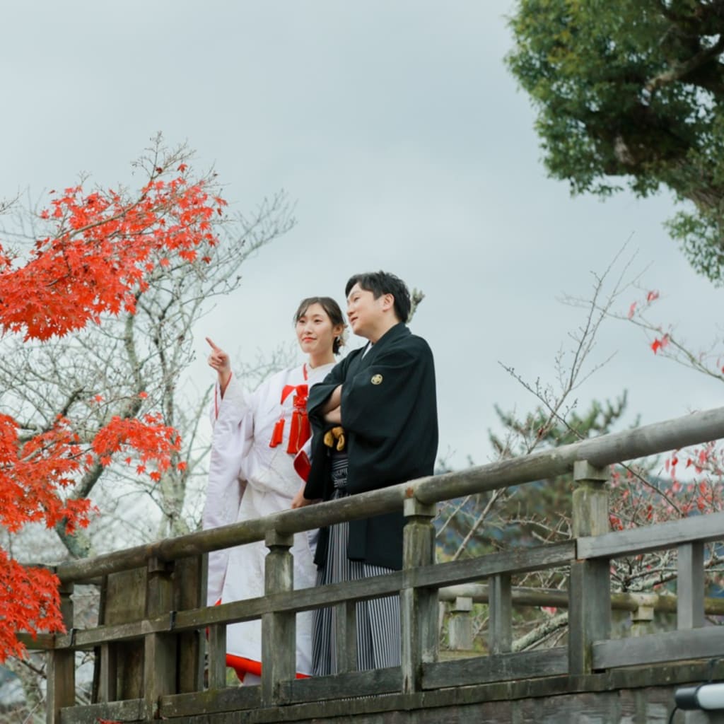 お寺から見える景色を堪能しながら♪