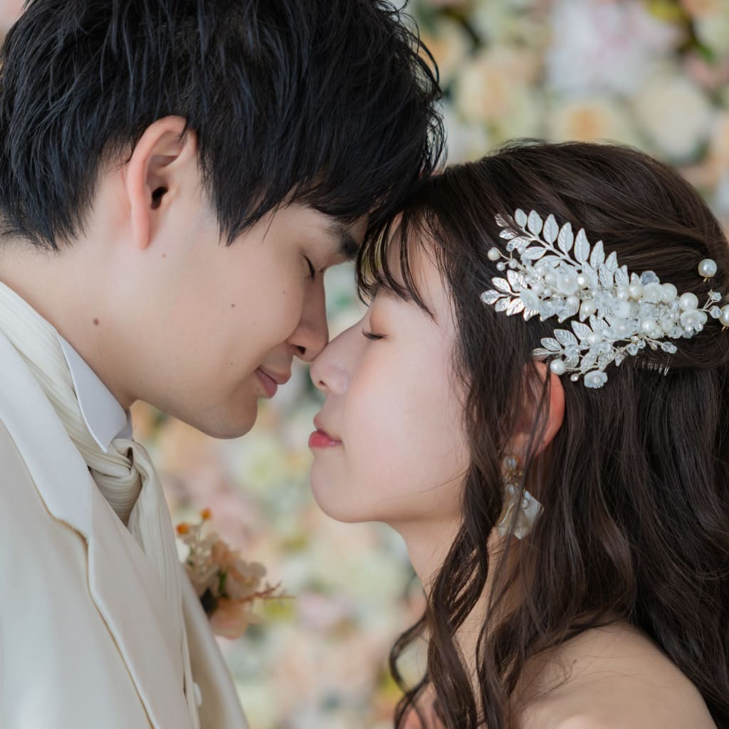 和装洋装をスタジオで！