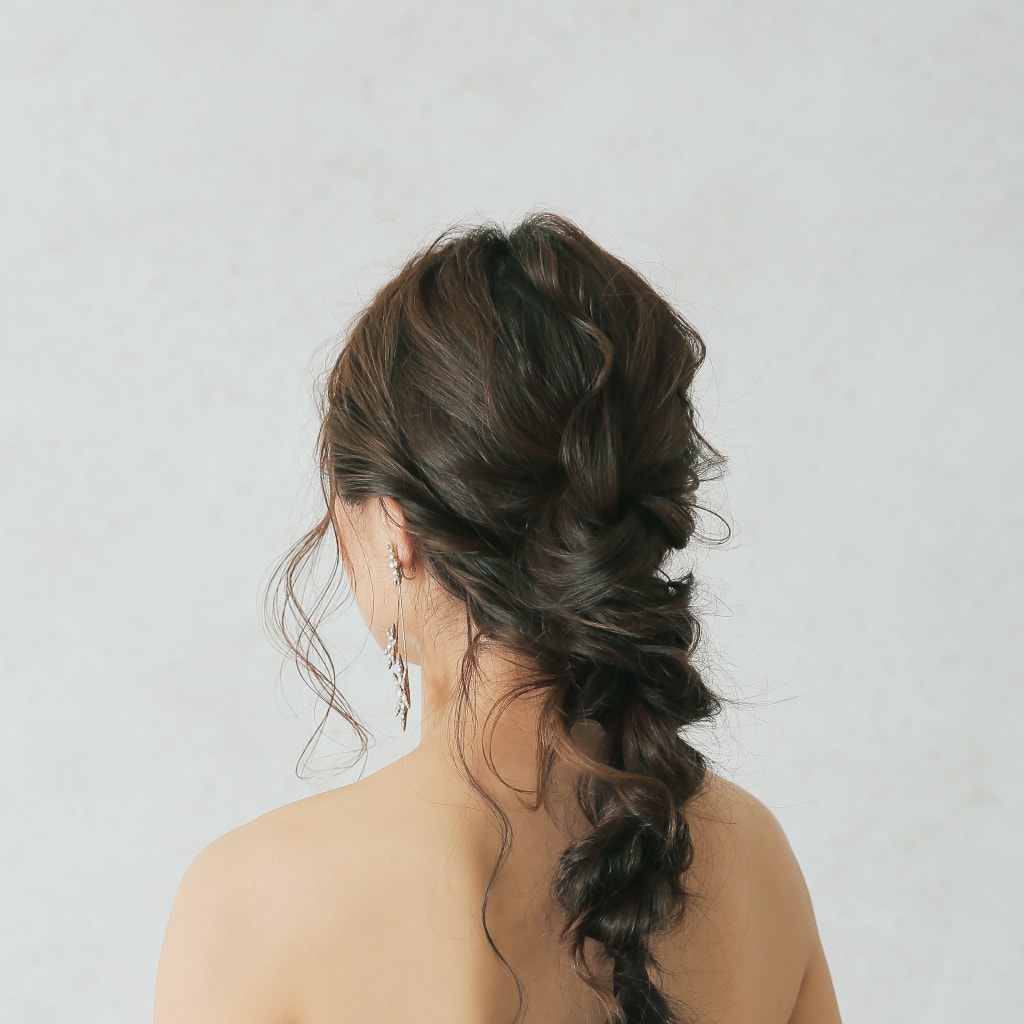 洋装ヘアスタイル