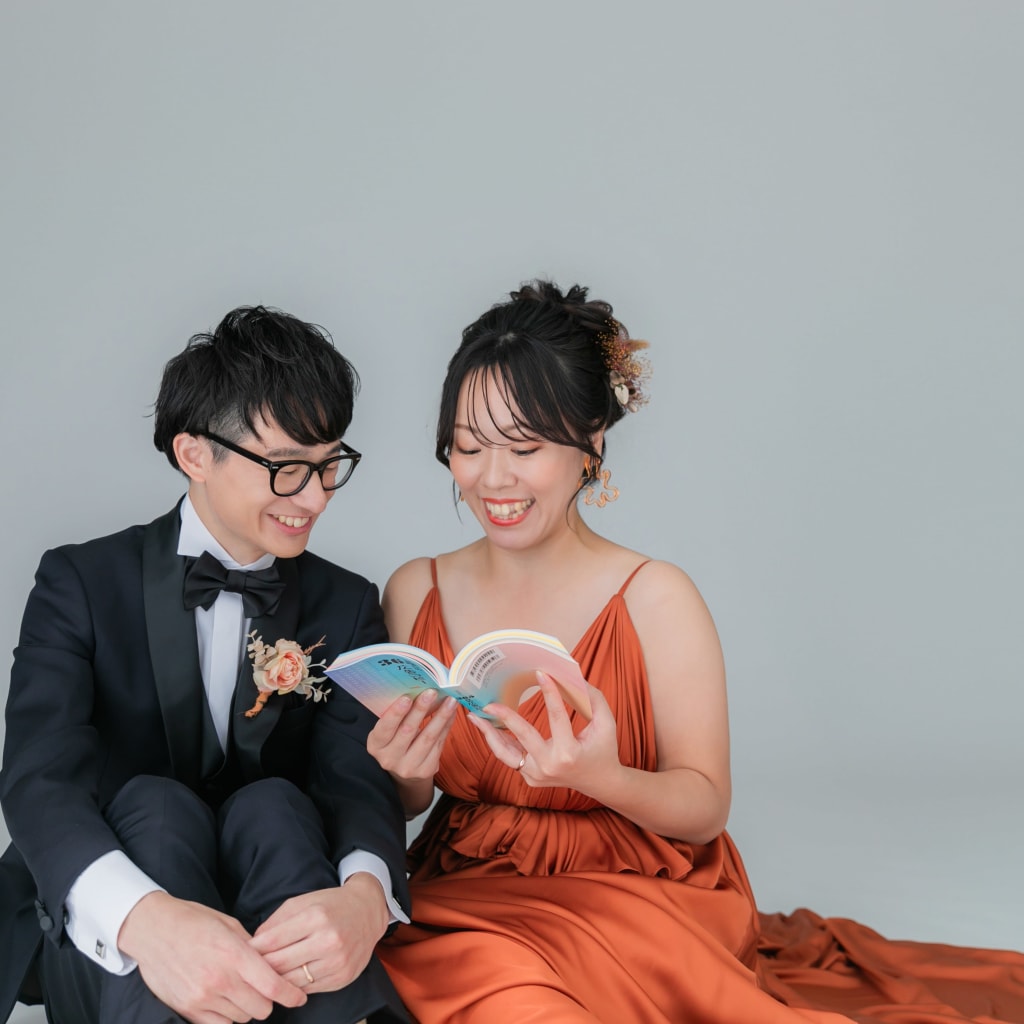 洋装スタジオPLUS+で自由に撮影！