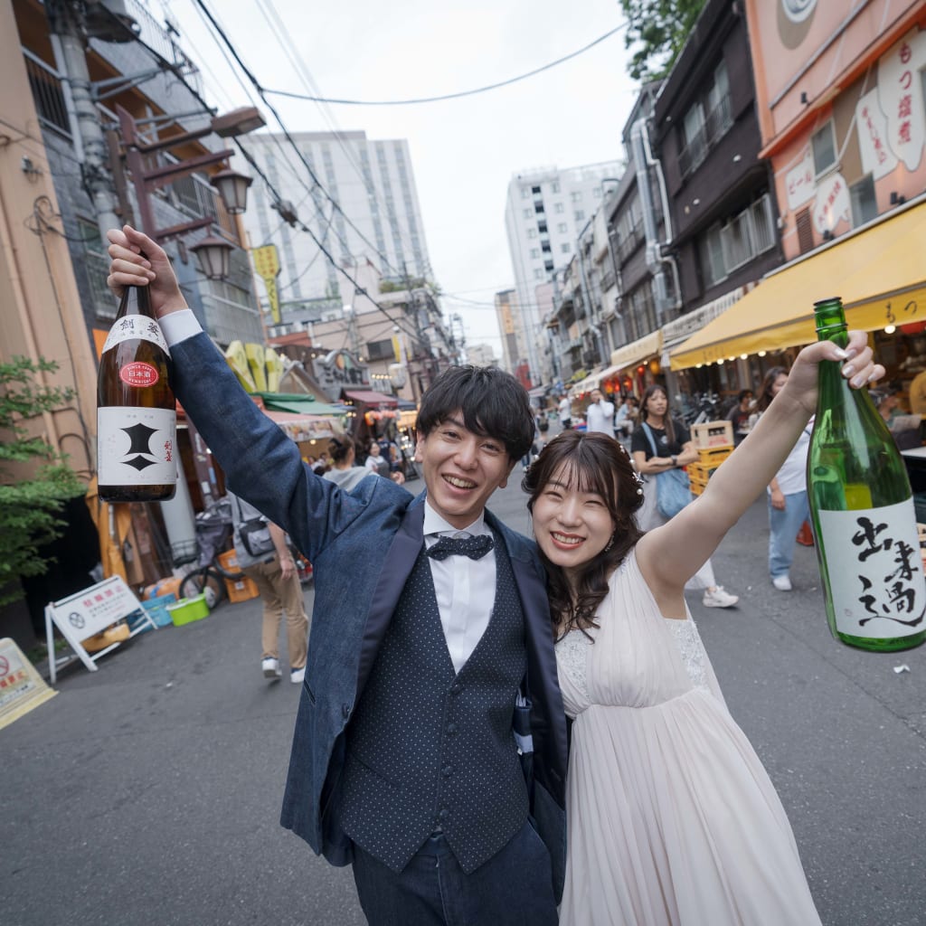 おふたりらしさ全開！