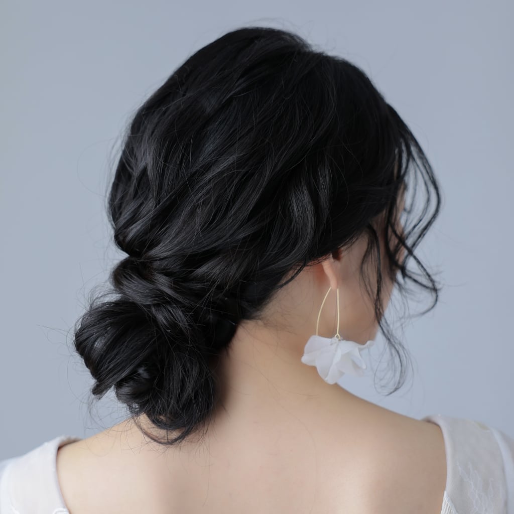 洋装ヘアスタイル
