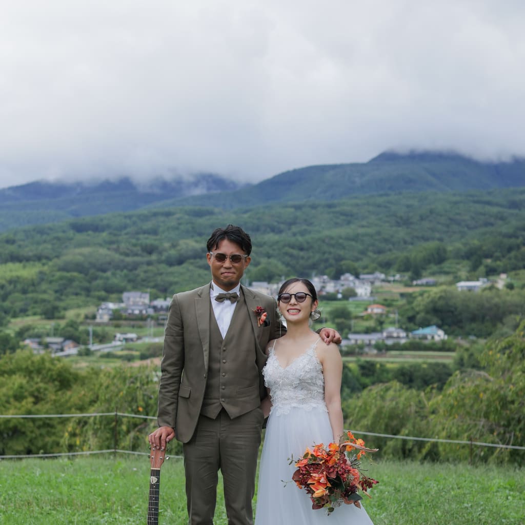 【飯綱山公園と料亭音羽】仲良しなおふたり