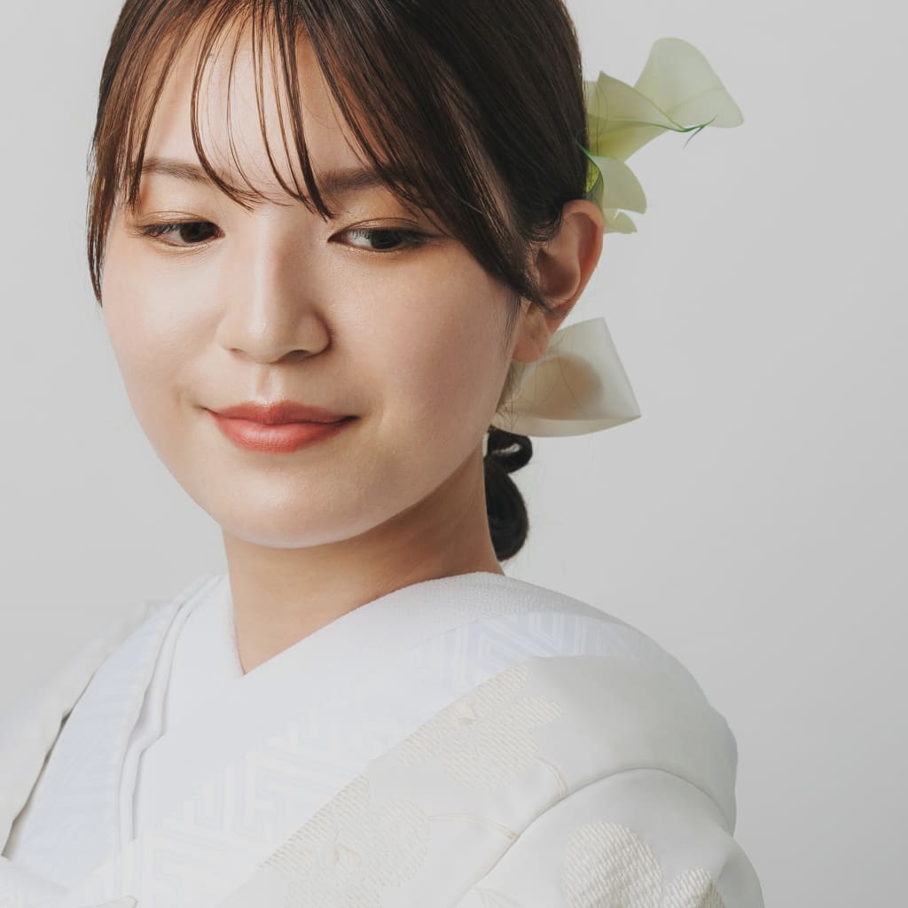 個性派シニヨン