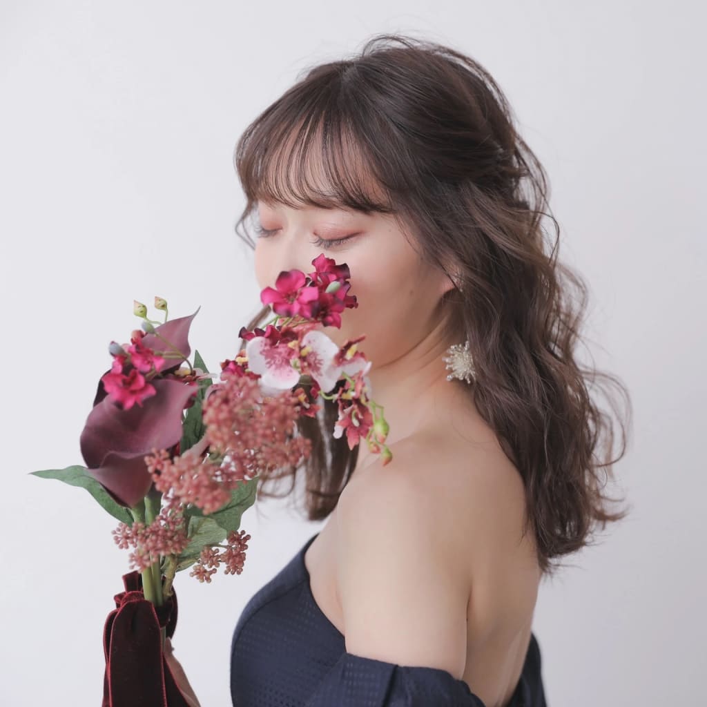 洋装ヘアスタイル