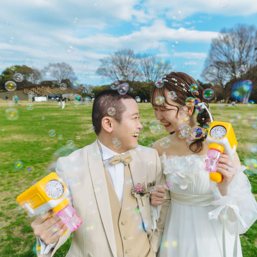 昭和記念公園で可愛らしく！