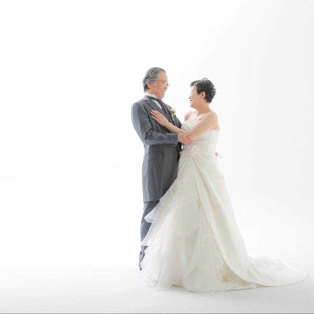 金婚式 デコルテフォトグラフィー 前撮り フォトウェディング