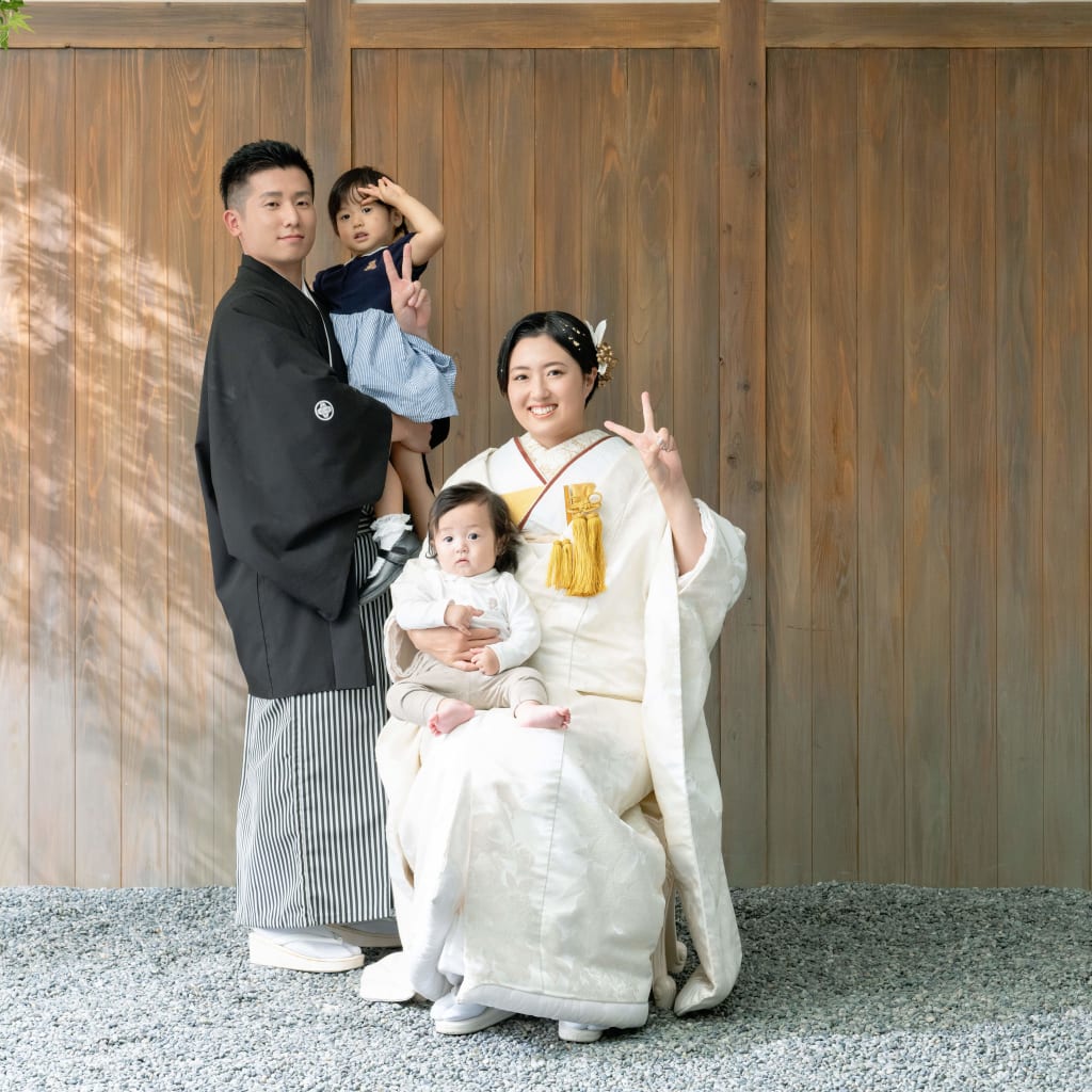 屋内庭園にて。