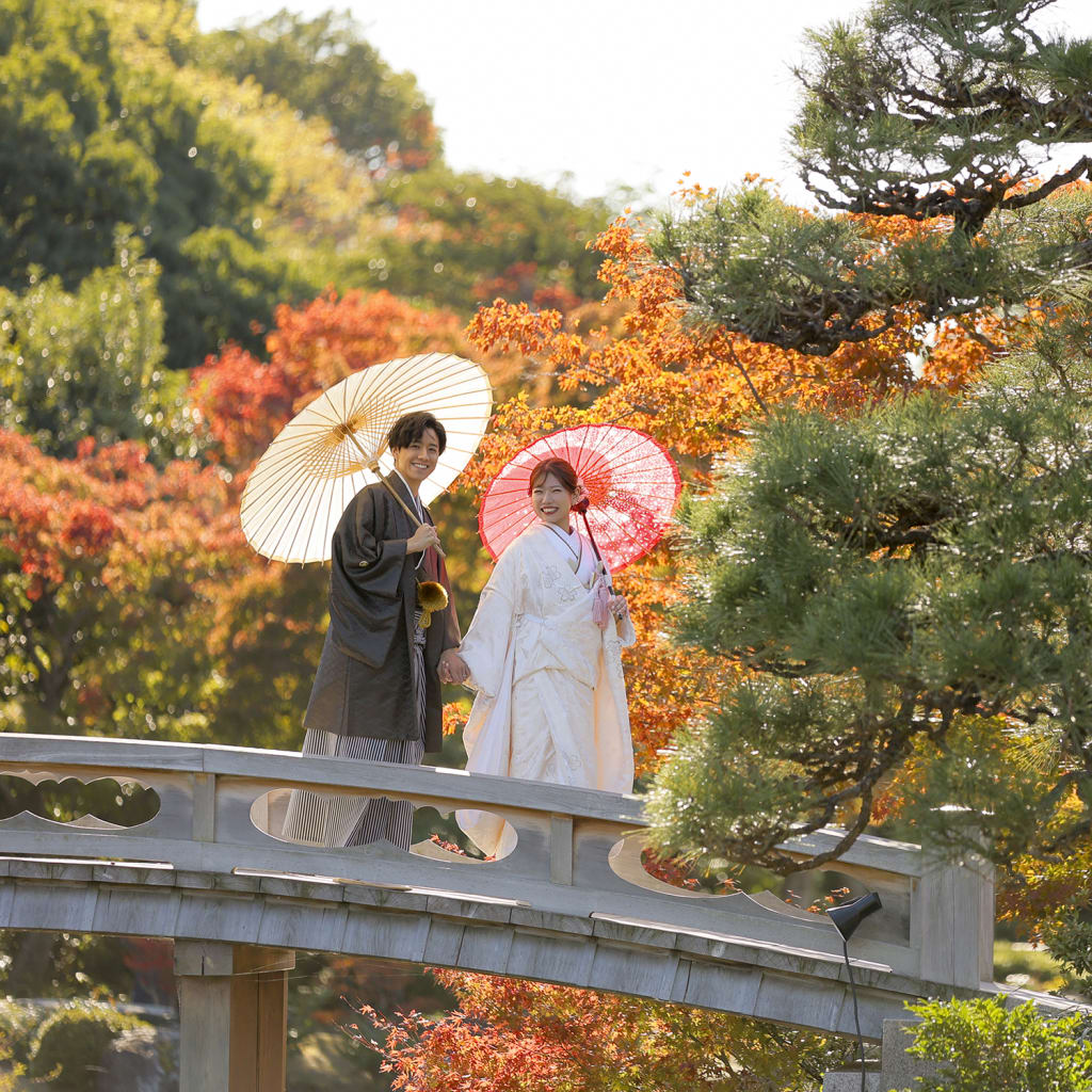 やっぱり秋が最高！紅葉たっぷりの大仙公園ロケーション🍂