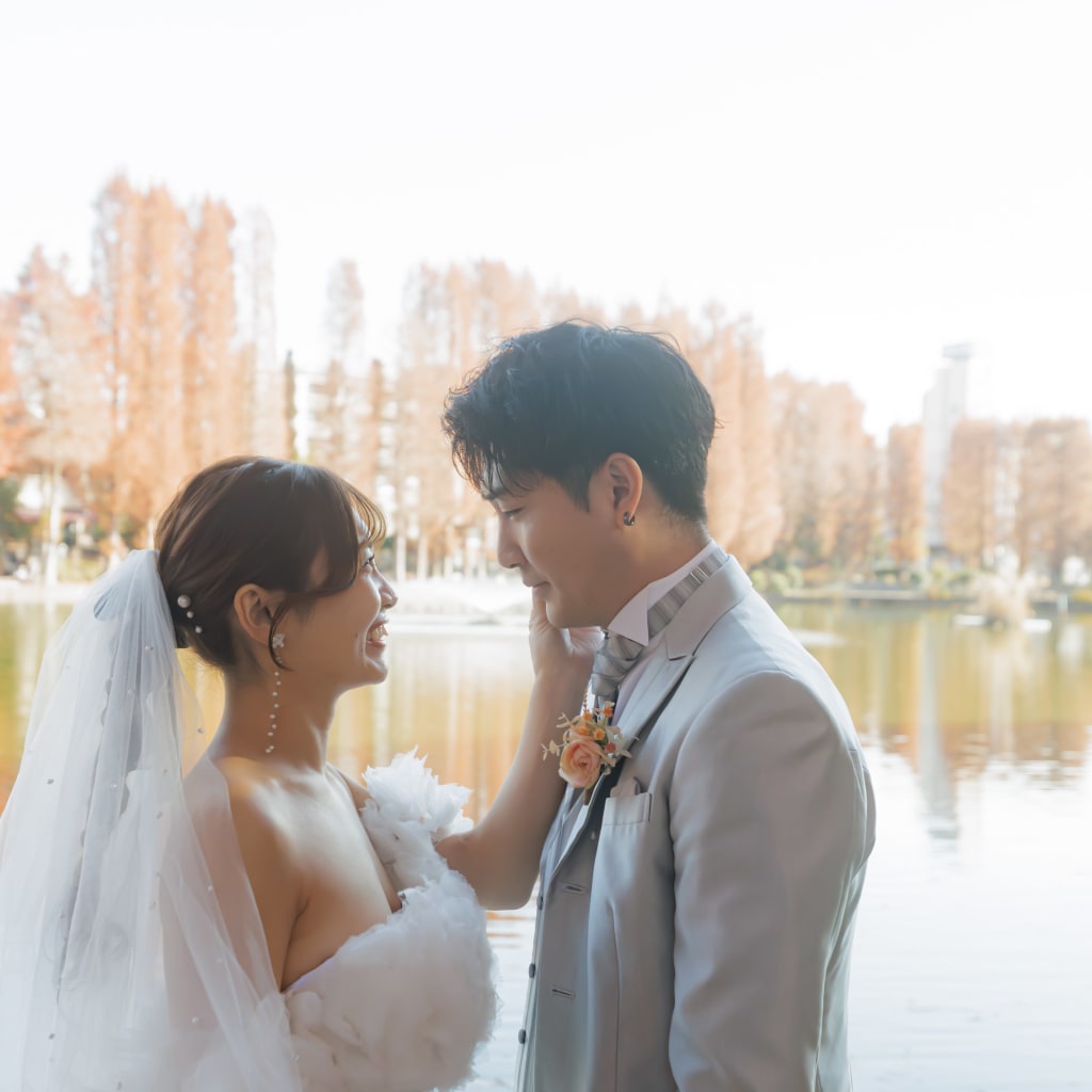 紅葉を感じるロケーションフォト