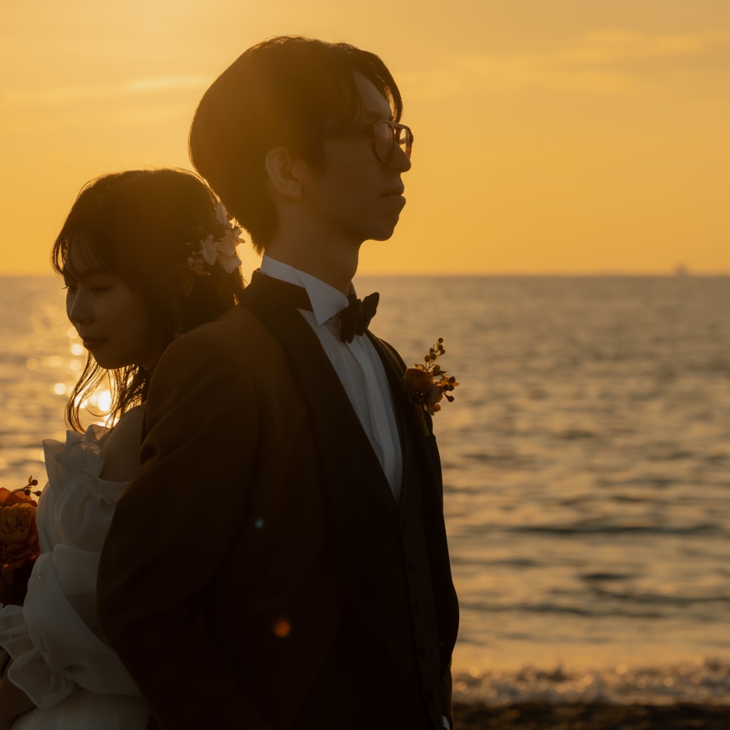 【スタジオAQUA】夕日に照らされて